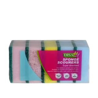 Foam Scourers, 5-piece