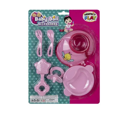 Baby Doll Feeding Set, 6-piece