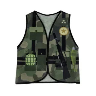Army Vest Dress Up Costume